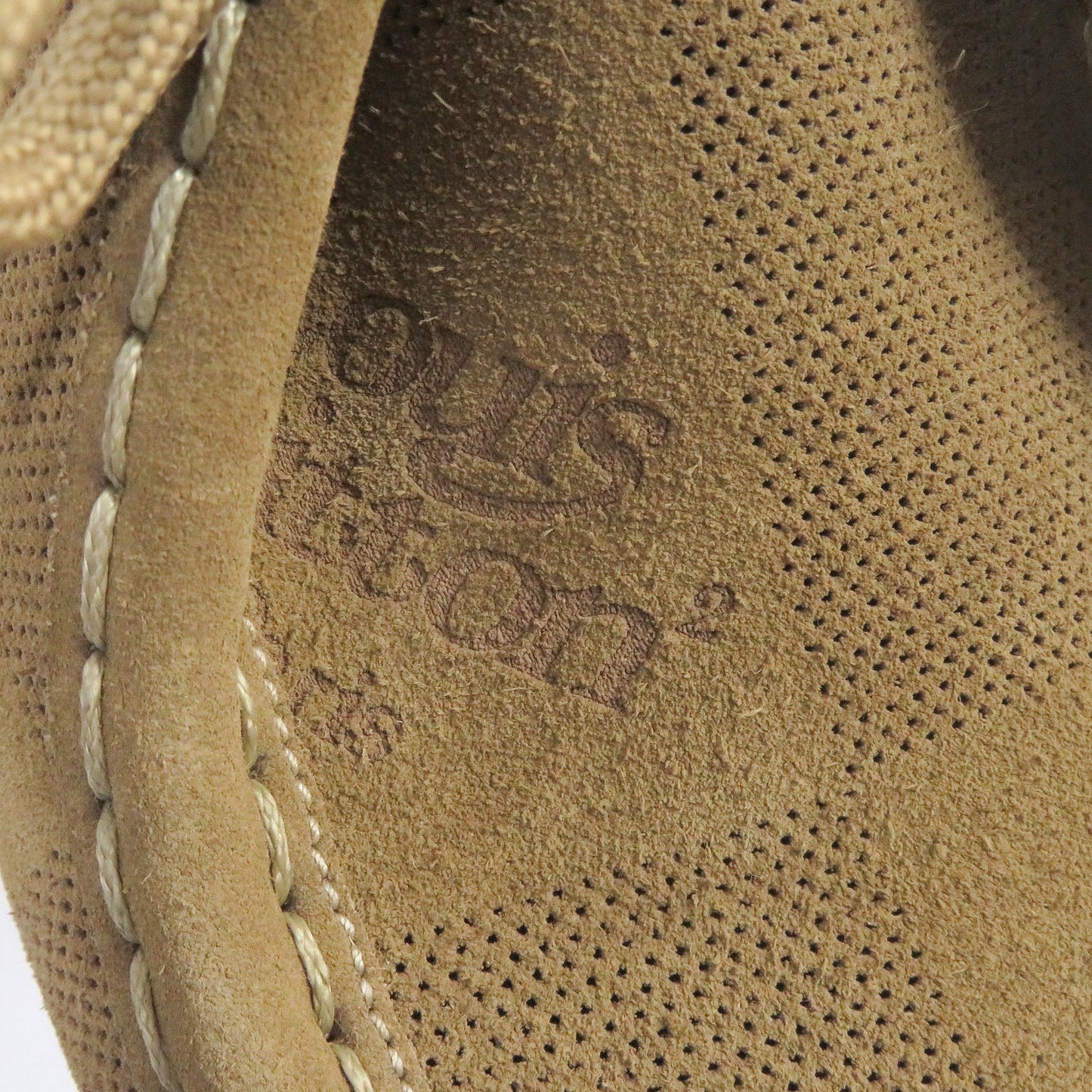 LOUIS VUITTON Ankle boots Main: Suede beige LV Mod Line mens 8  d