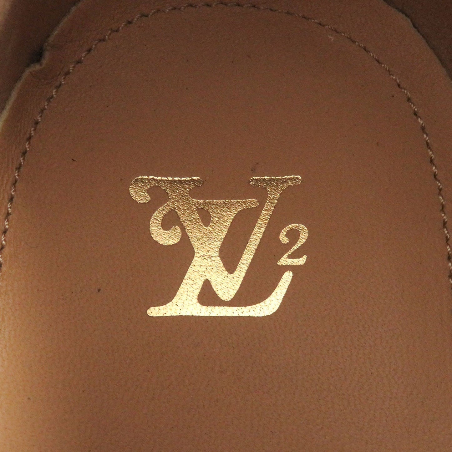 LOUIS VUITTON Ankle boots Main: Suede beige LV Mod Line mens 8  d