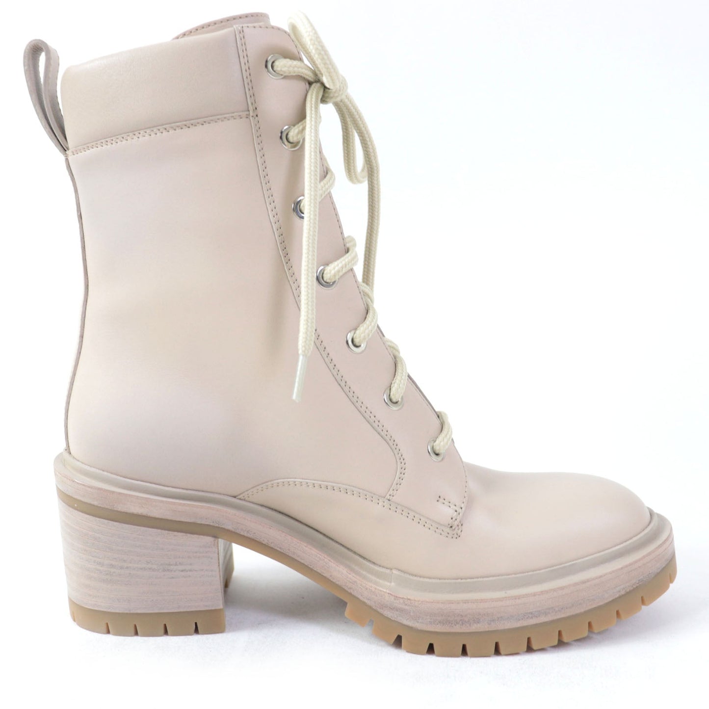 HERMES Ankle boots Main: Leather pink beige Women 37  d