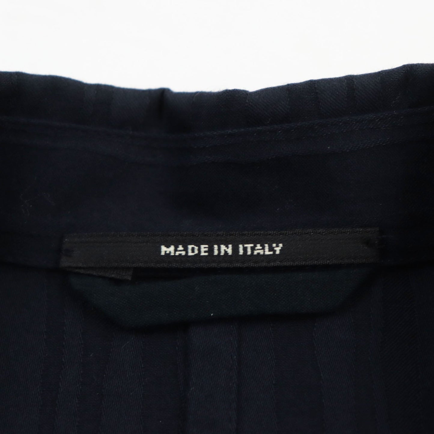 HERMES tailored jacket Main: 97% cotton, Main: 3% polyurethane black mens 46  d