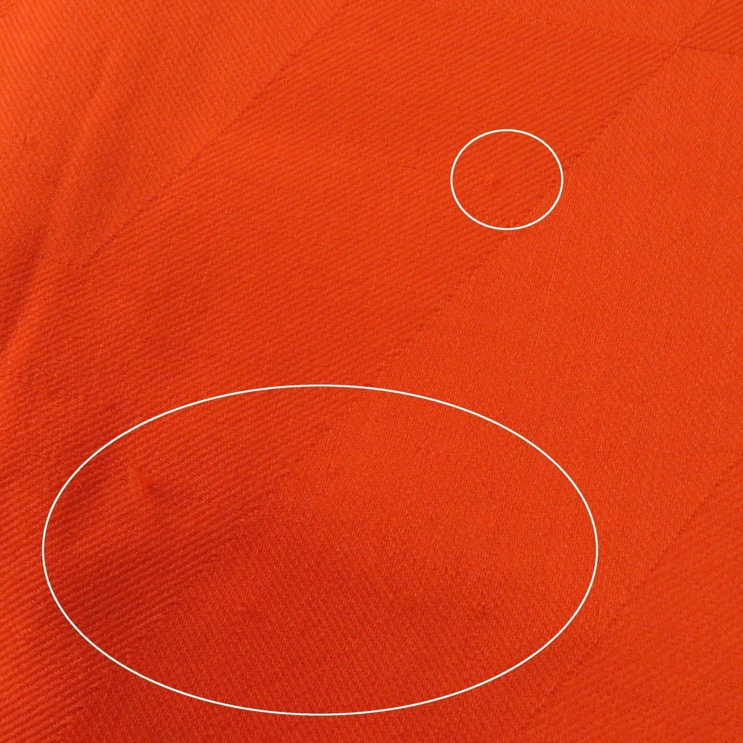 HERMES Stall Main: 85% cashmere, Main: 15% silk Orange Women  d