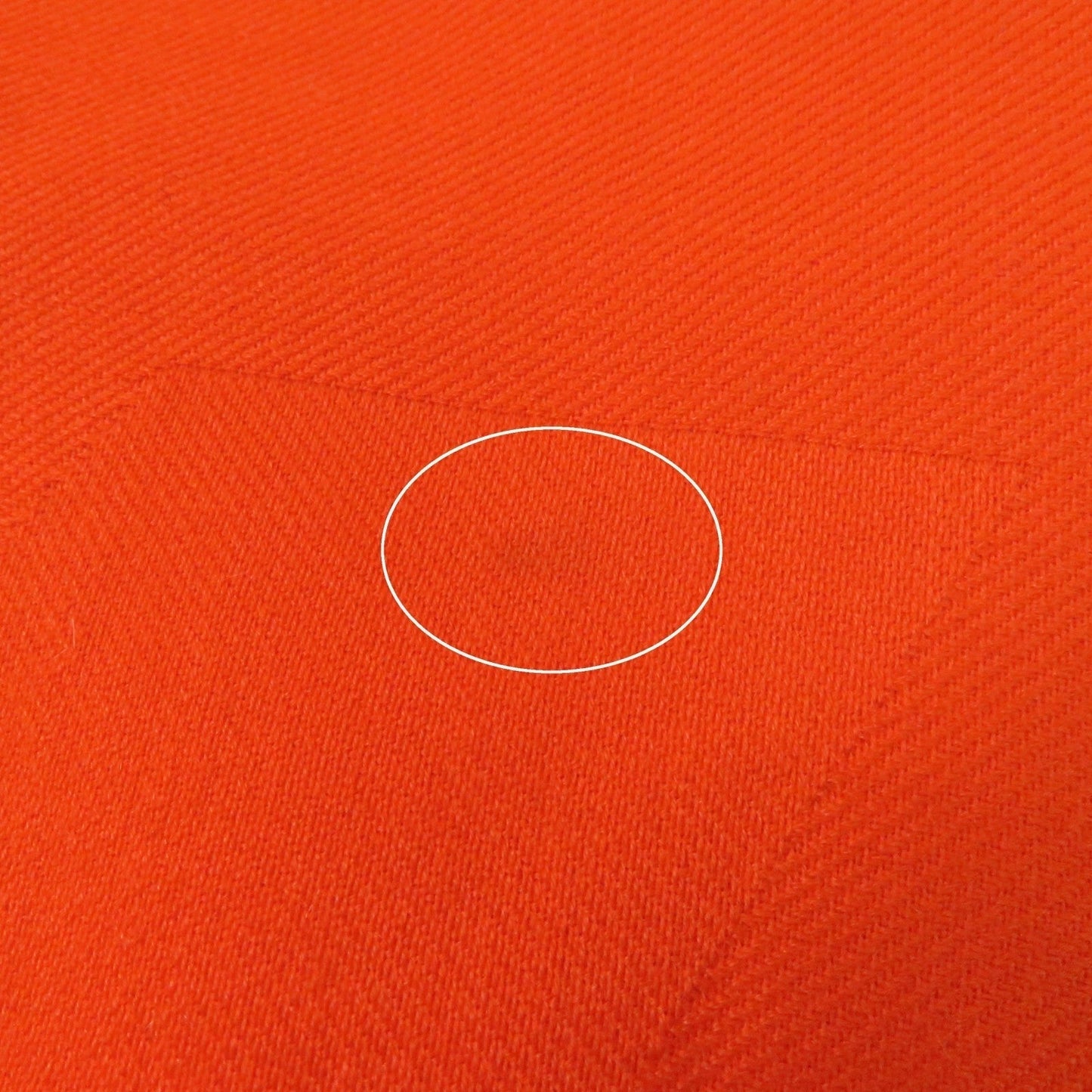 HERMES Stall Main: 85% cashmere, Main: 15% silk Orange Women  d