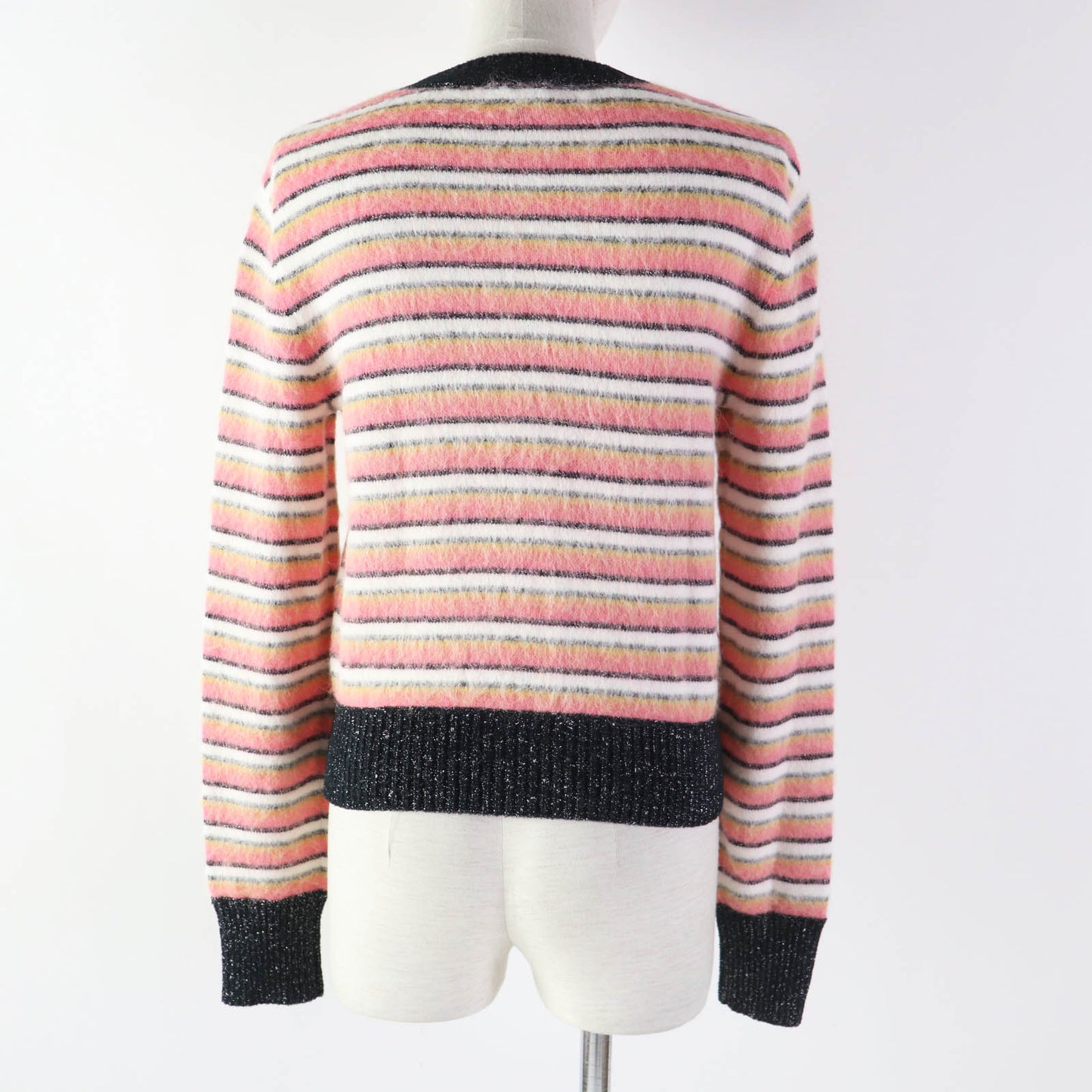 CHANEL knit 22A P72906 alpaca Pink type MÃ©tiers d'art collection 34