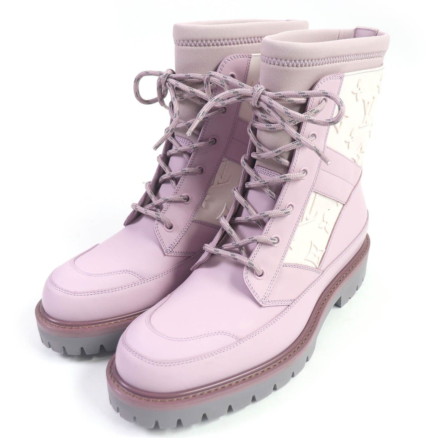 LOUIS VUITTON Ankle boots 1A7P9S Main: Leather Rose Landscape Line mens 6  d