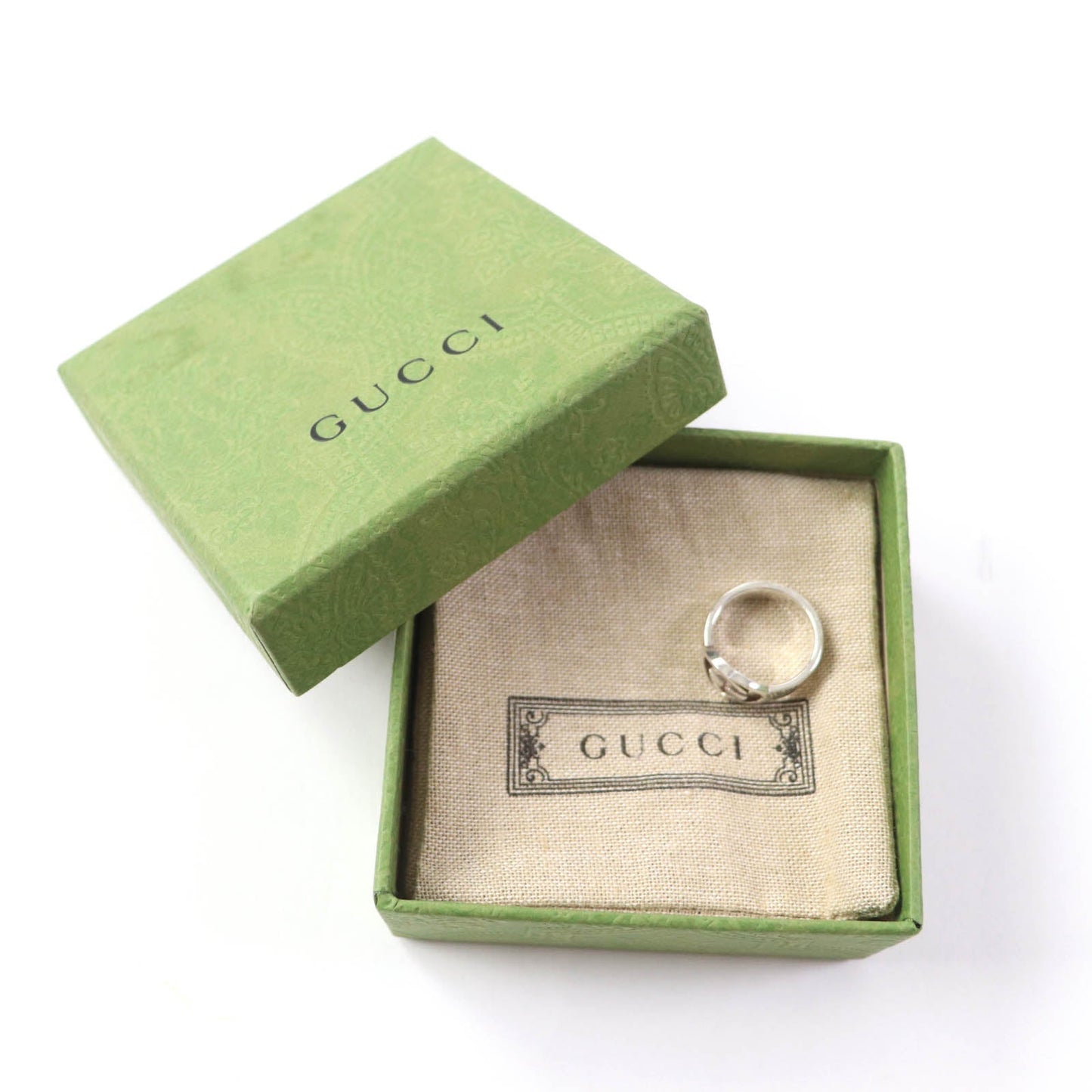 GUCCI Ring Main�FSV925 Silver Women 11