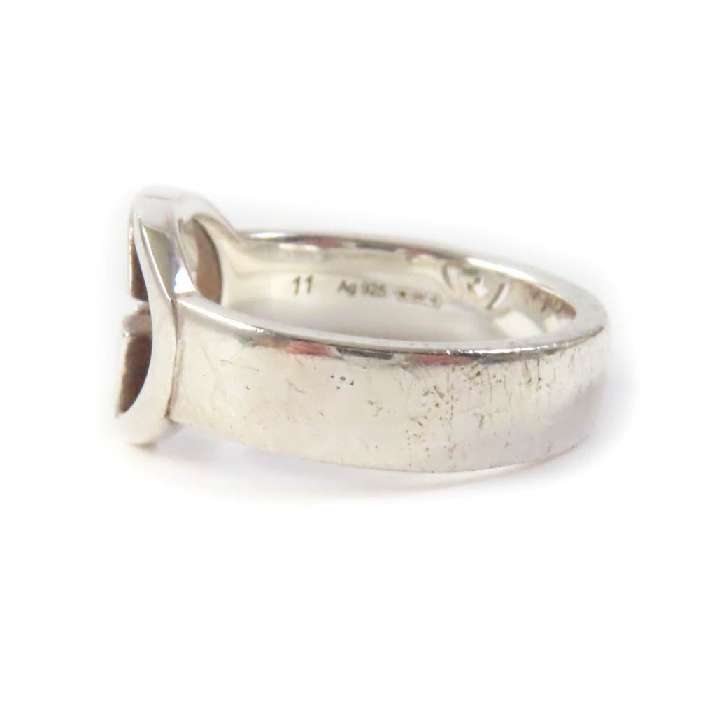 GUCCI Ring Main�FSV925 Silver Women 11