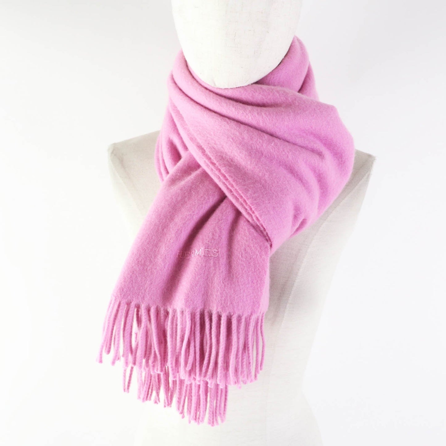 HERMES shawl Main: 100% cashmere pink Women  d