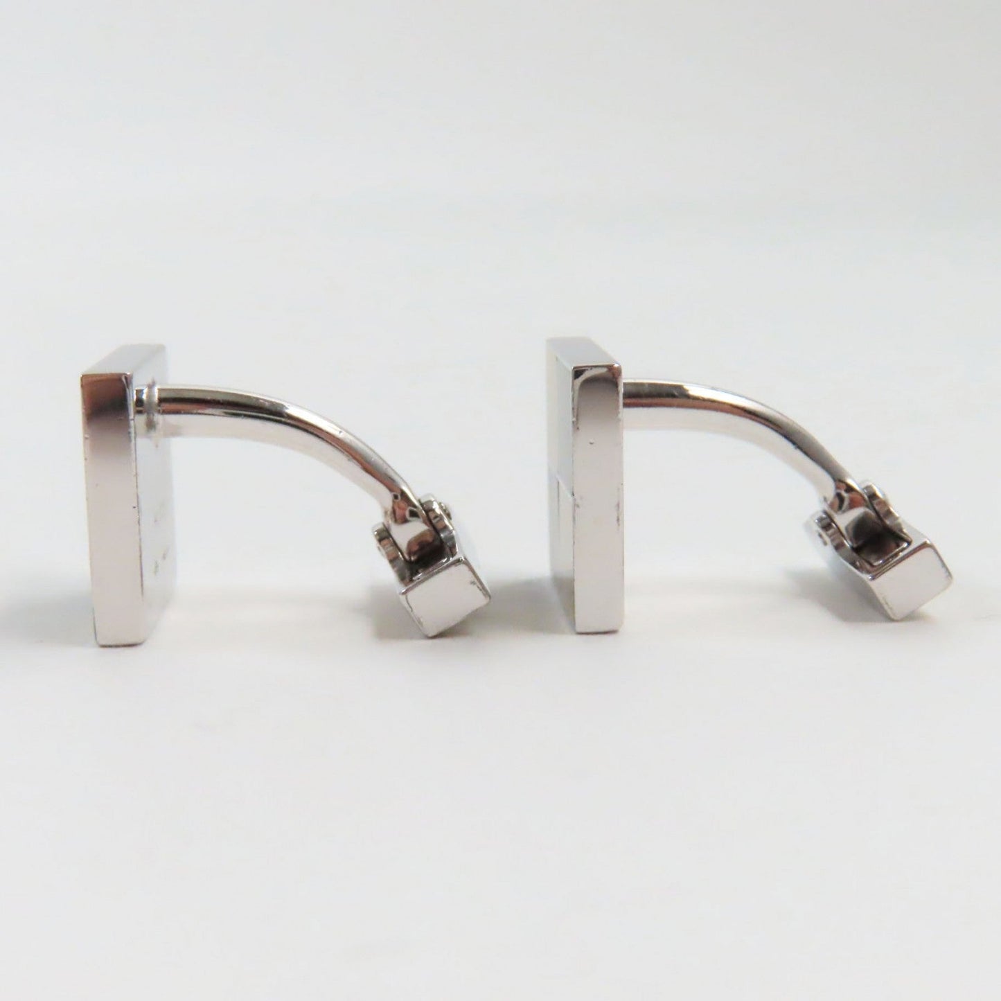 LOUIS VUITTON cuffs Main�FAG925 Silver Brown type Boutong de Manchette mens