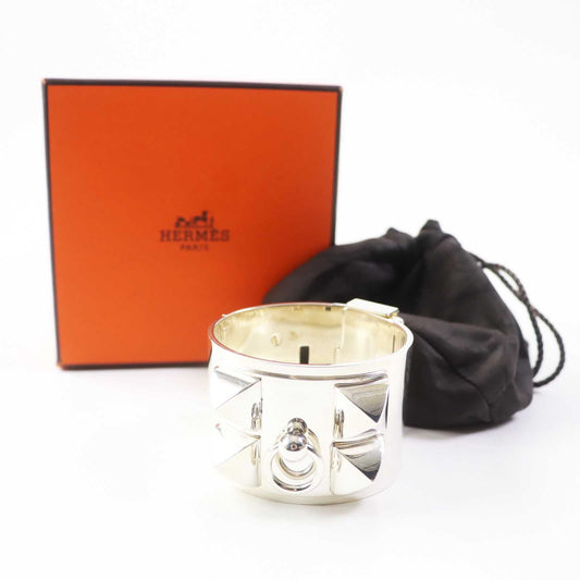 HERMES Bangle Main?FAG925 Silver Women  d