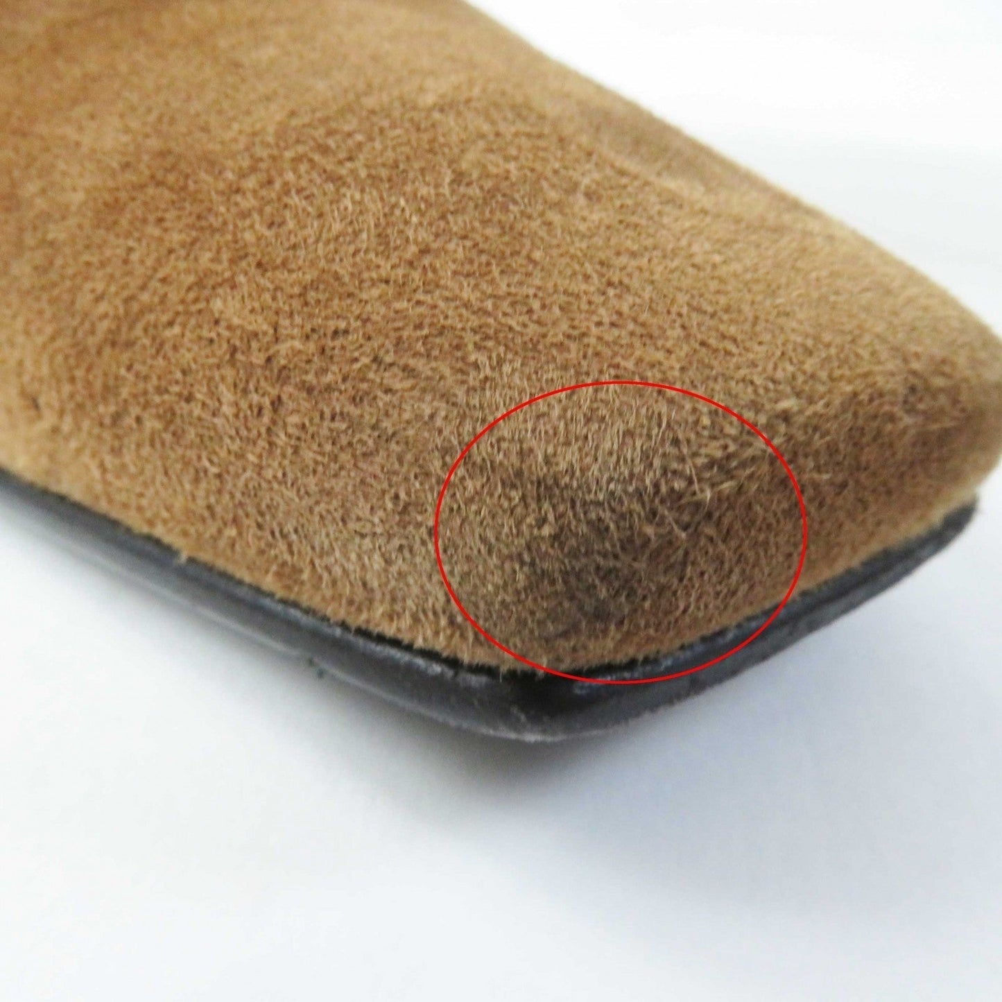 HERMES Ankle boots BL232082Z Main: suede, part: leather Brown Women 38  d