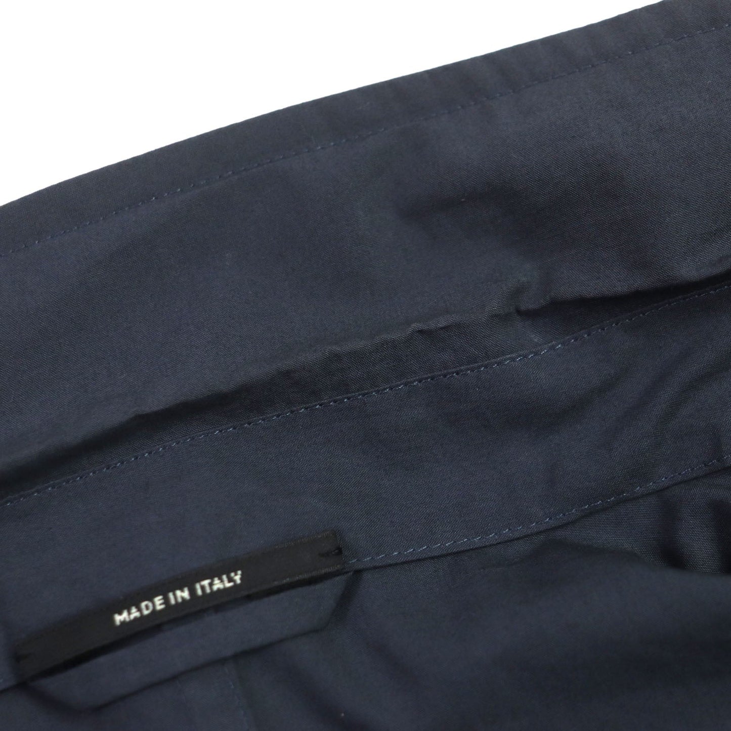 HERMES tailored jacket 21-5257 Main: 100% cotton Navy mens 56  d