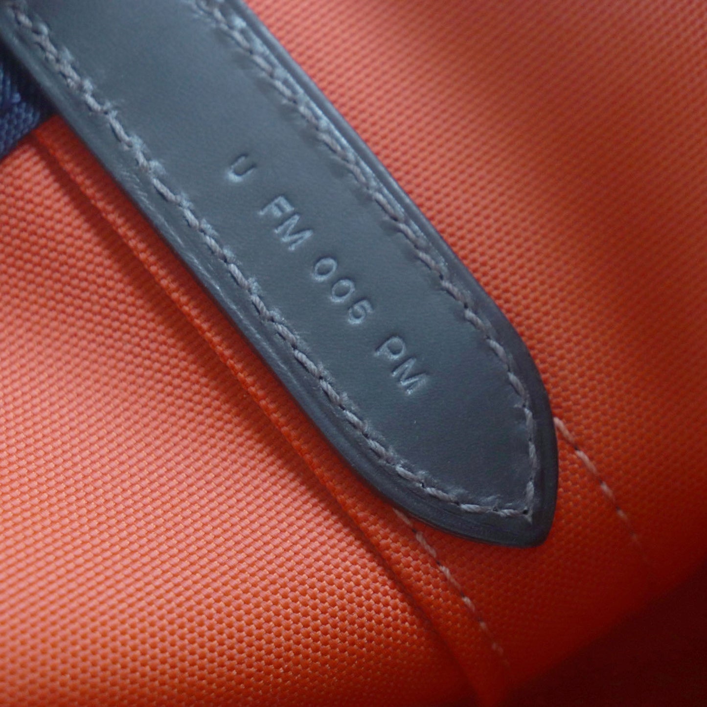 HERMES Tote Bag Main: 62% polyamide, 26% cotton, 12% polyurethane BLUE NAVY/FEU Sucked Pansage Groom mens  d