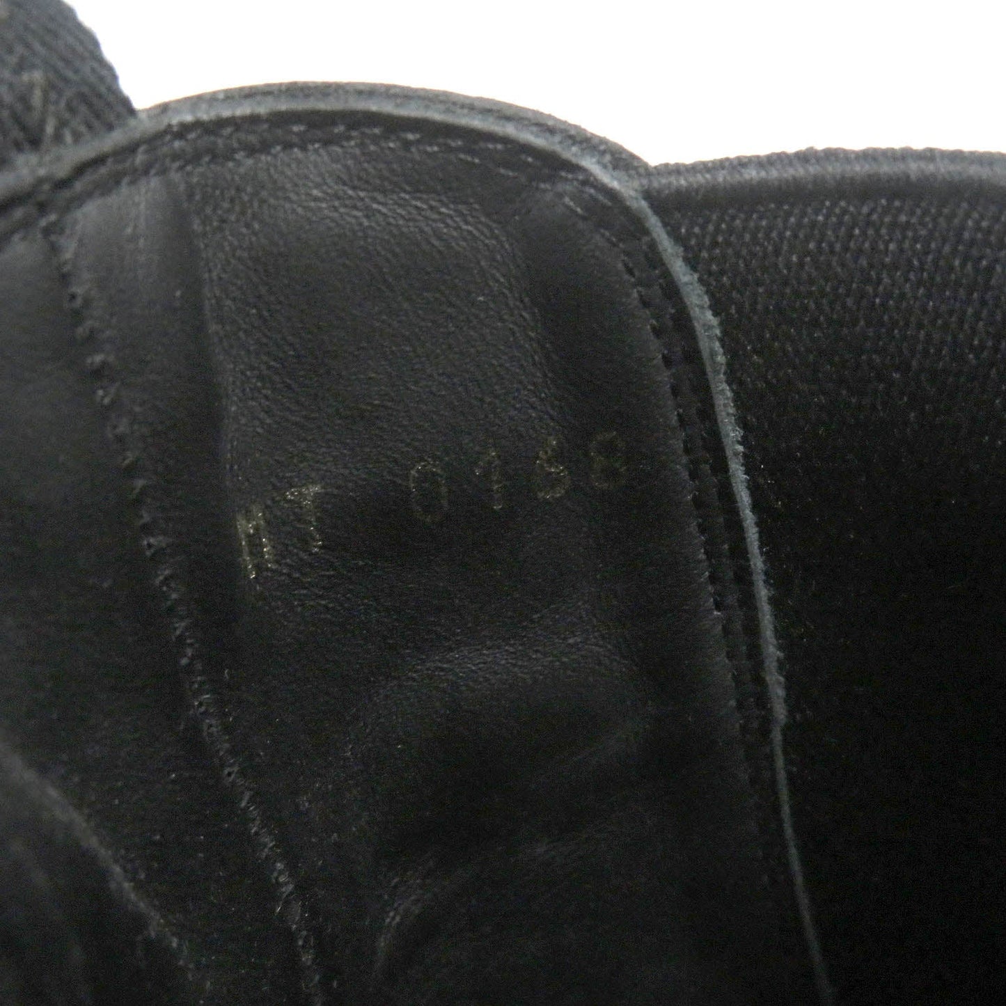 LOUIS VUITTON Ankle boots Main: Leather, Harako fur Silver mens 7.5  d