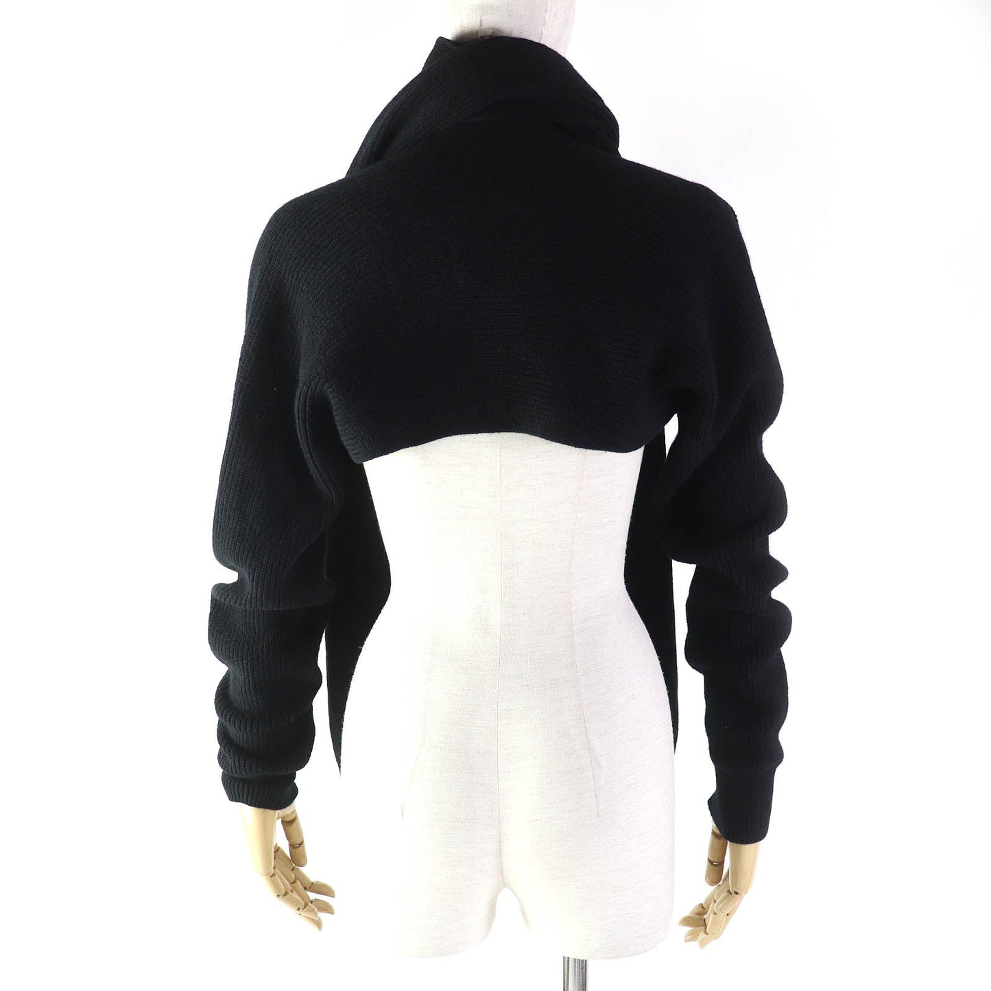 HERMES cardigan 3H2900D1 Main: 100% cashmere black Women 34  d