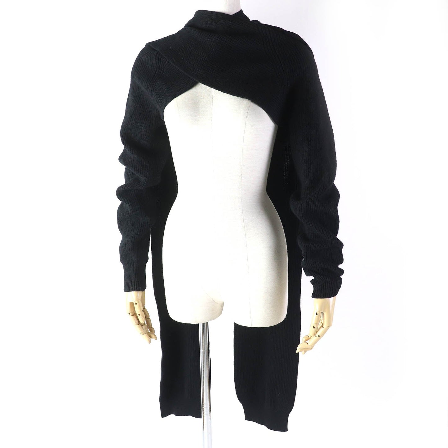 HERMES cardigan 3H2900D1 Main: 100% cashmere black Women 34  d