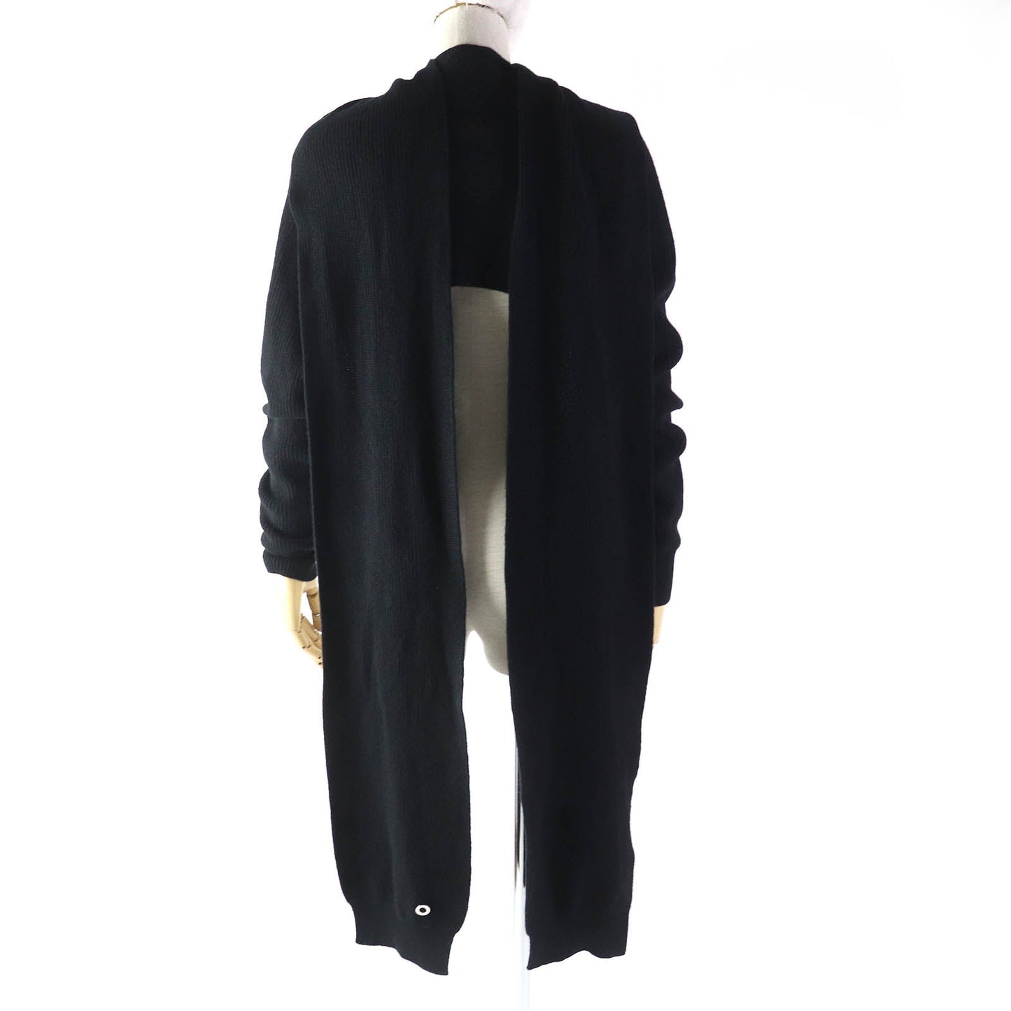 HERMES cardigan 3H2900D1 Main: 100% cashmere black Women 34  d