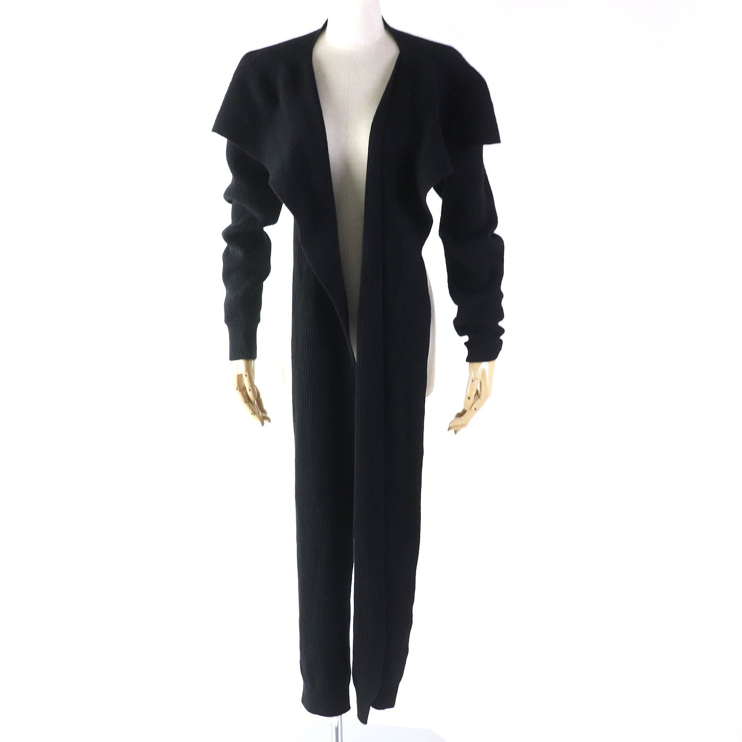 HERMES cardigan 3H2900D1 Main: 100% cashmere black Women 34  d