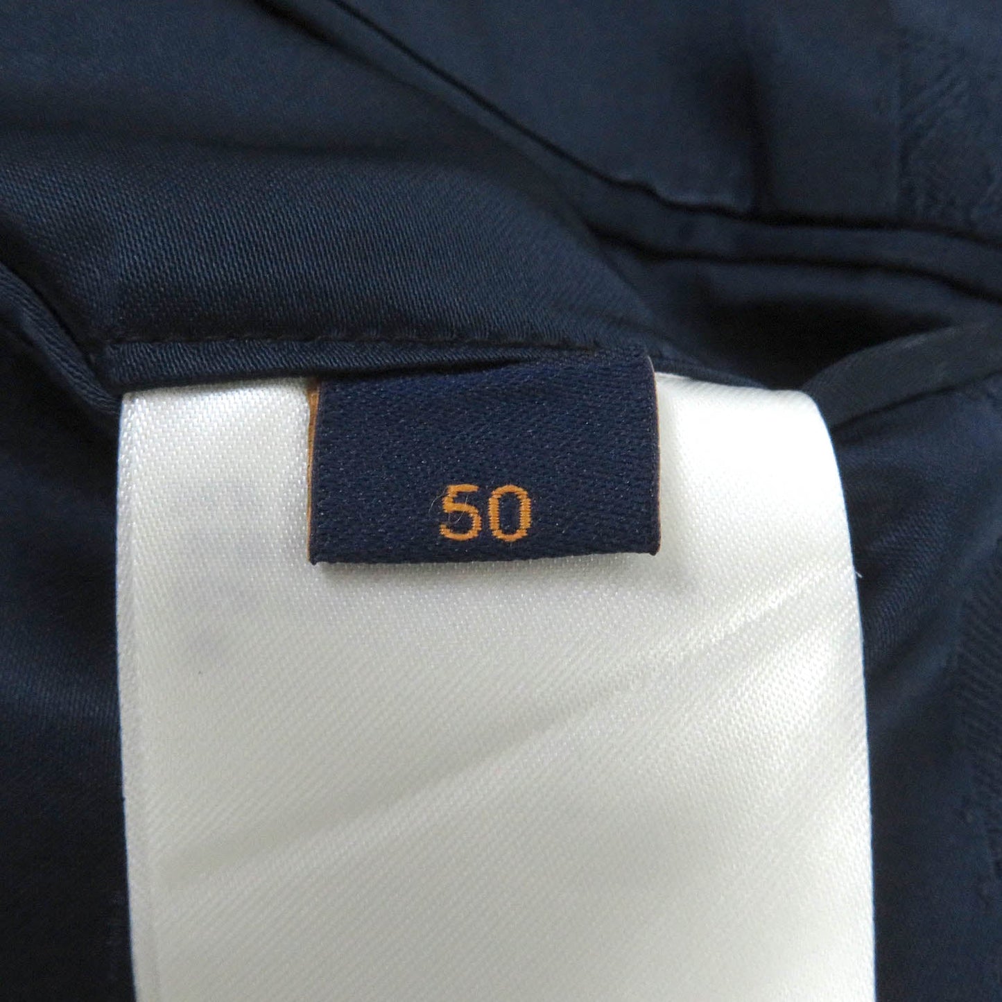 LOUIS VUITTON Blouson Outer: 100% wool, Lining: 35% acetate, Lining: 31% rayon, Lining: 24% cupra, Lining: 10% cotton Navy mens 50  d