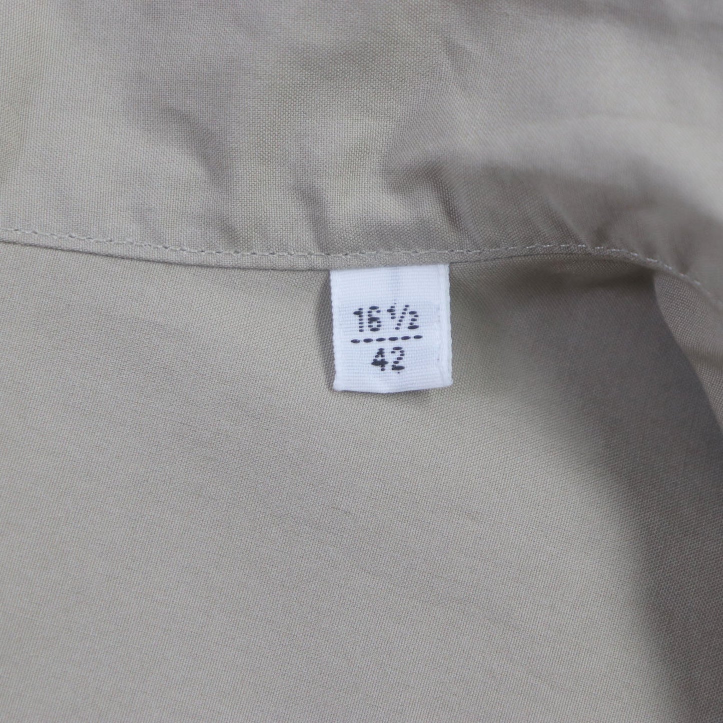 HERMES Blouson Main: 100% cotton beige mens 42  d