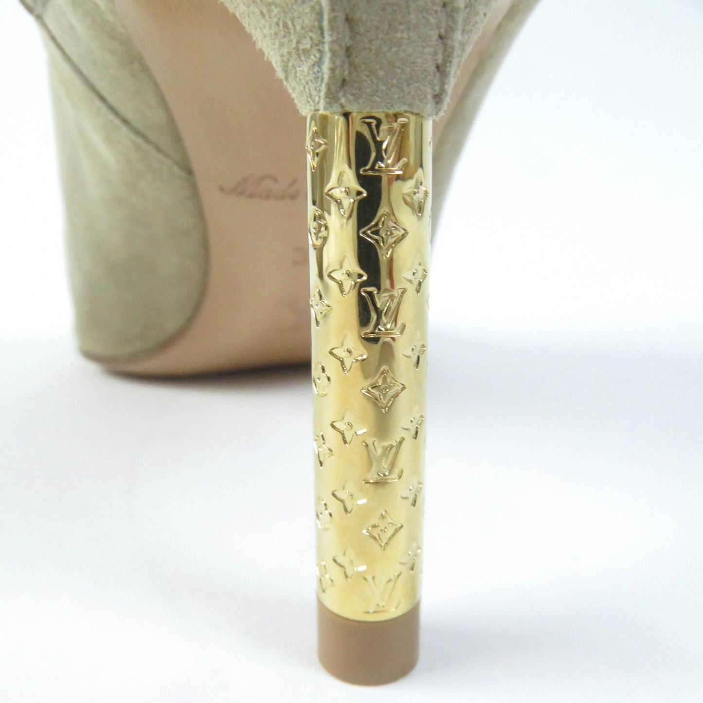 LOUIS VUITTON Ankle boots Main: Suede beige Ultimate Line Women 36  d