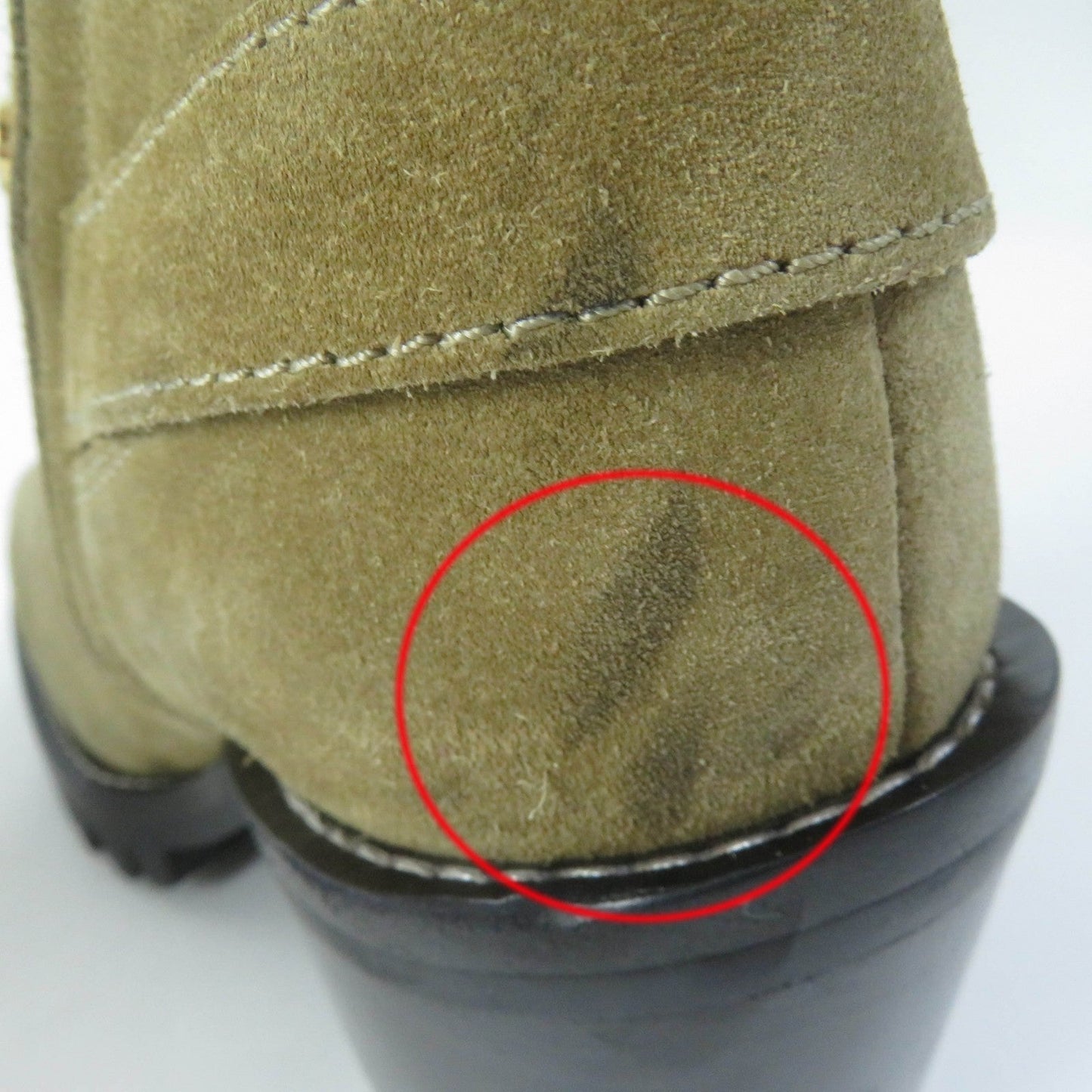 LOUIS VUITTON Ankle boots Main: Suede beige Limitless Line Women 36  d