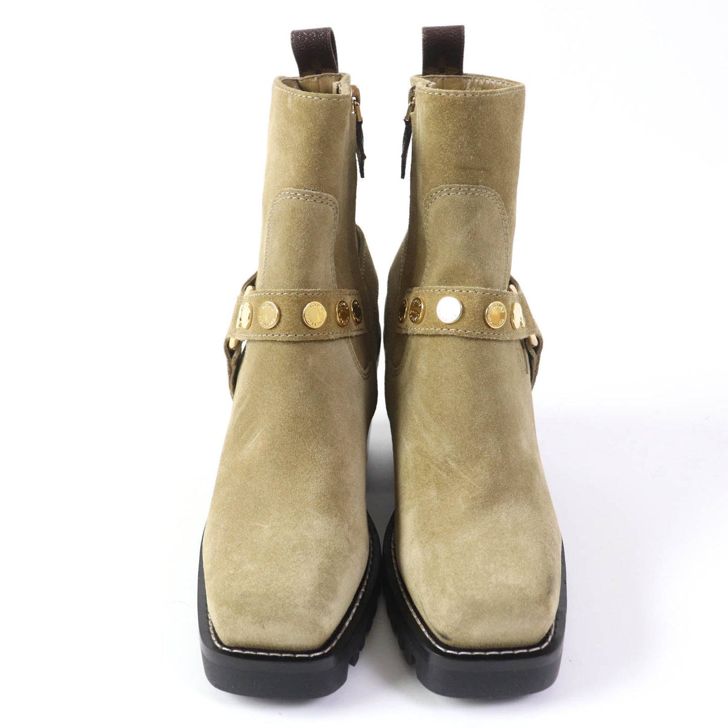 LOUIS VUITTON Ankle boots Main: Suede beige Limitless Line Women 36  d