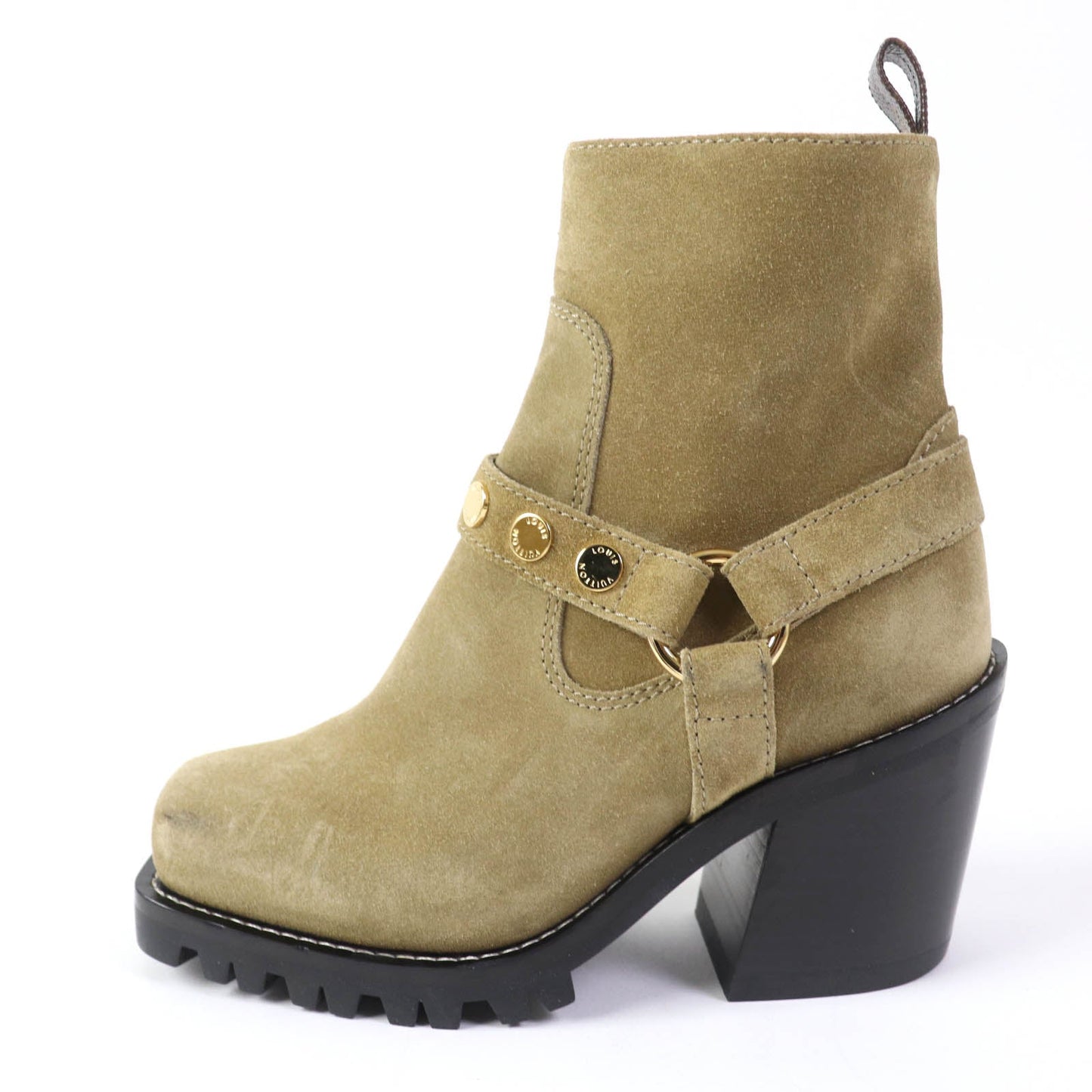 LOUIS VUITTON Ankle boots Main: Suede beige Limitless Line Women 36  d