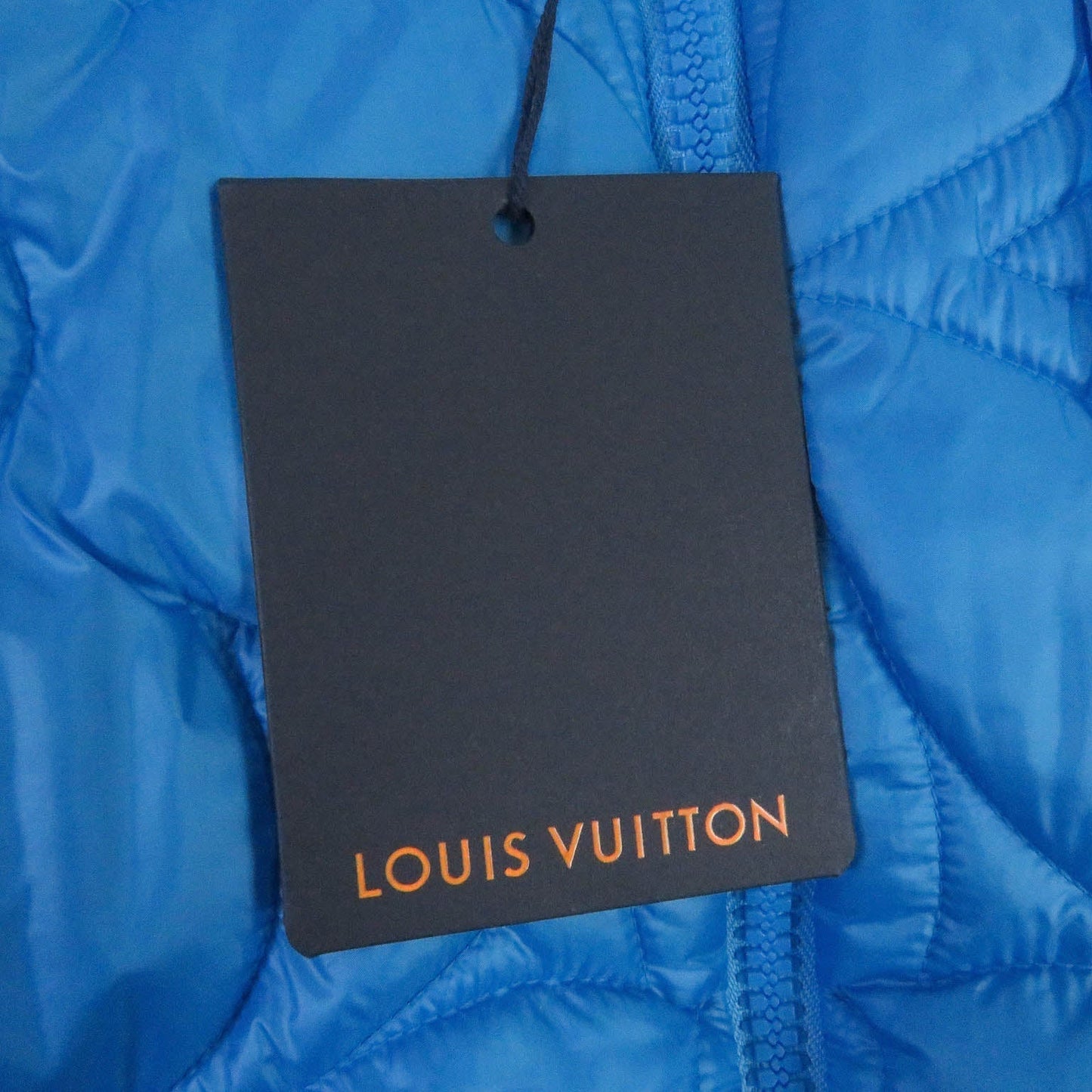 LOUIS VUITTON Blouson 1A9FOC Outer: 100% polyester, Lining: 100% cotton, Filling: 100% polyester Light blue mens 46  d