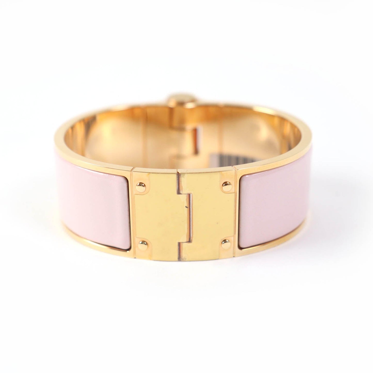 HERMES Bangle ? Pink gold Charniere GM