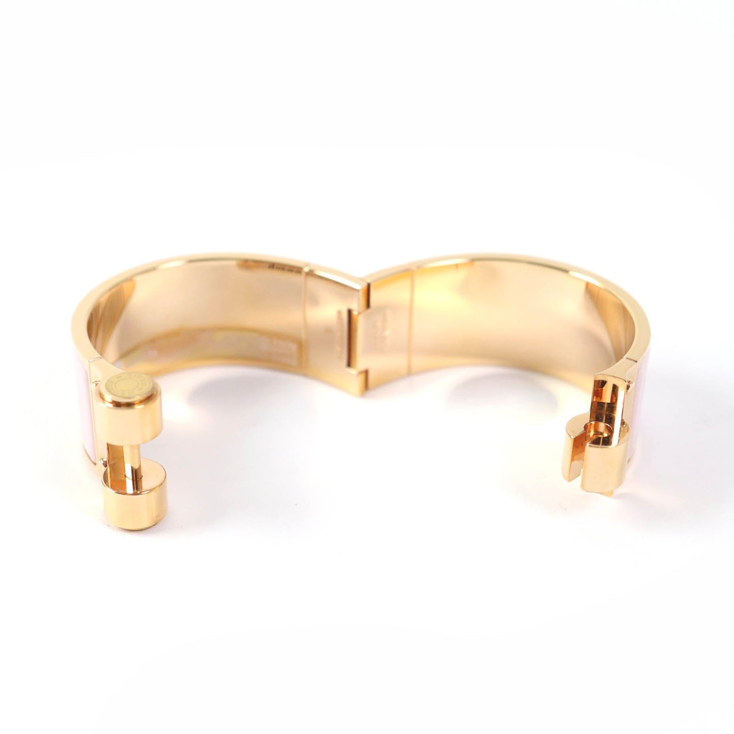HERMES Bangle ? Pink gold Charniere GM