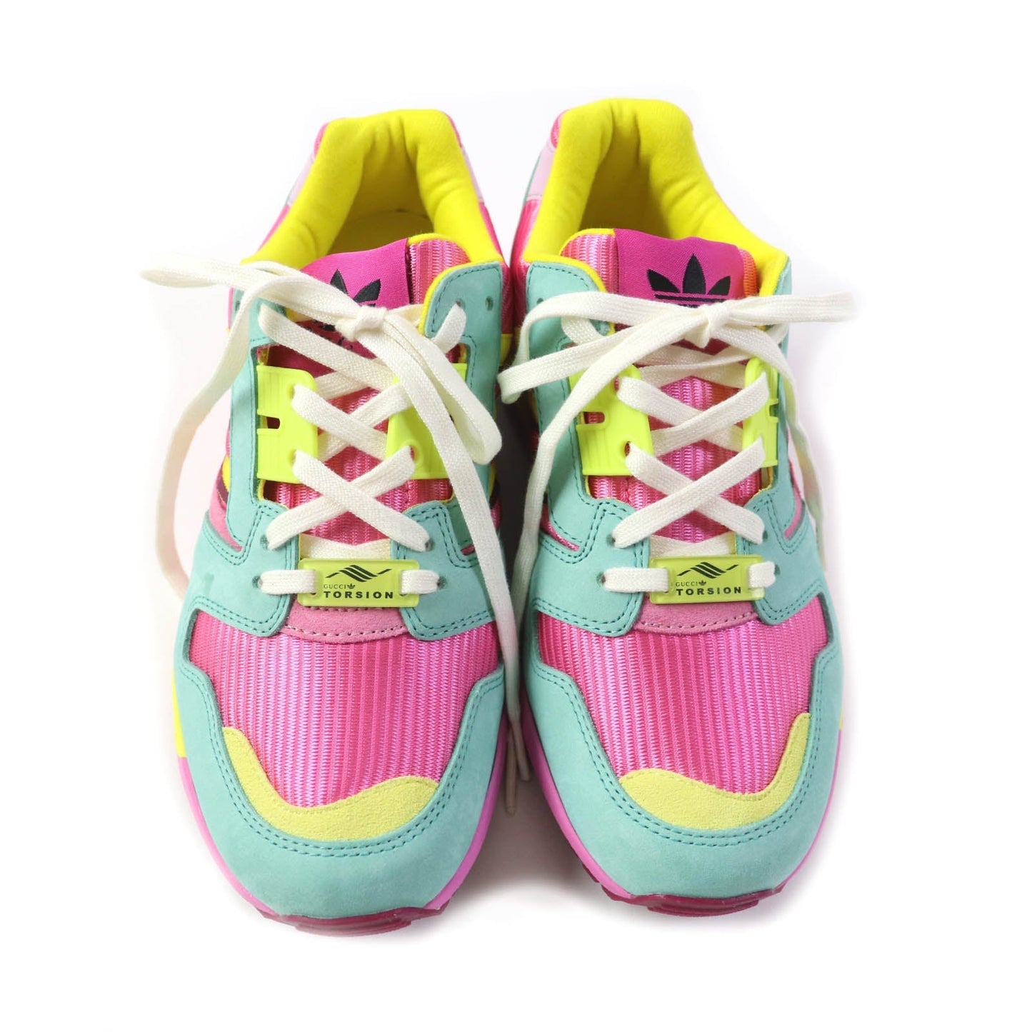 GUCCI sneakers 722212 Suede, Mesh multicolor TORSION ZX 8000 Women 22.5 Secondhand