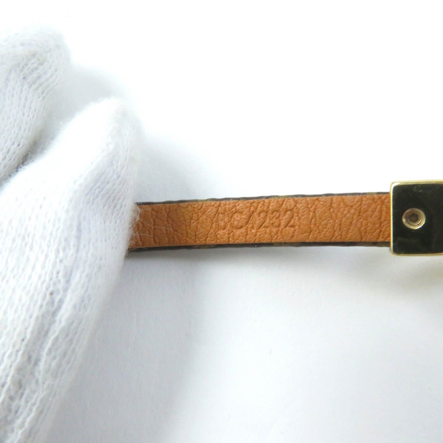 LOUIS VUITTON bracelet M6758 Main: Leather Brown Bracelet Say Yes Women 19  d