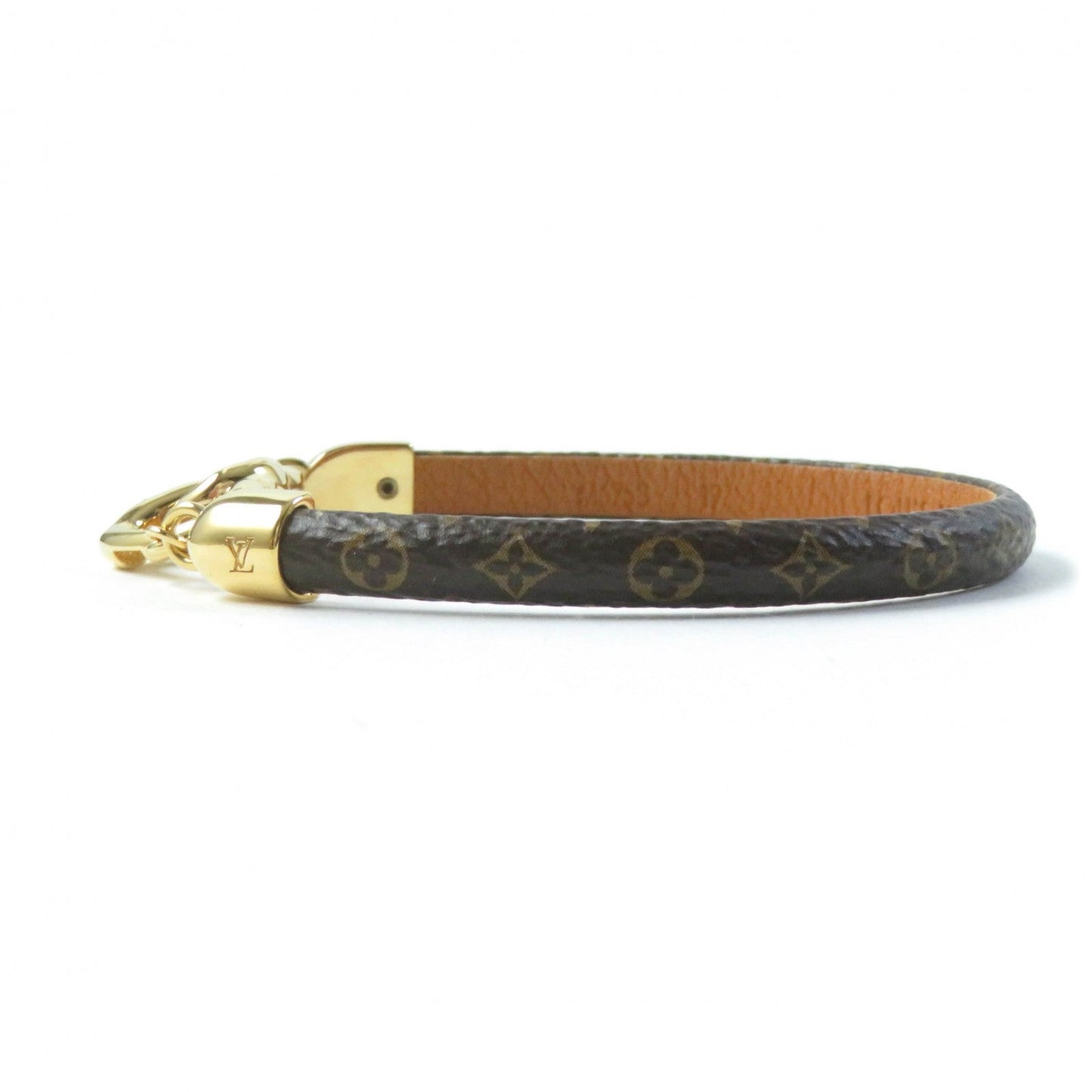 LOUIS VUITTON bracelet M6758 Main: Leather Brown Bracelet Say Yes Women 19  d