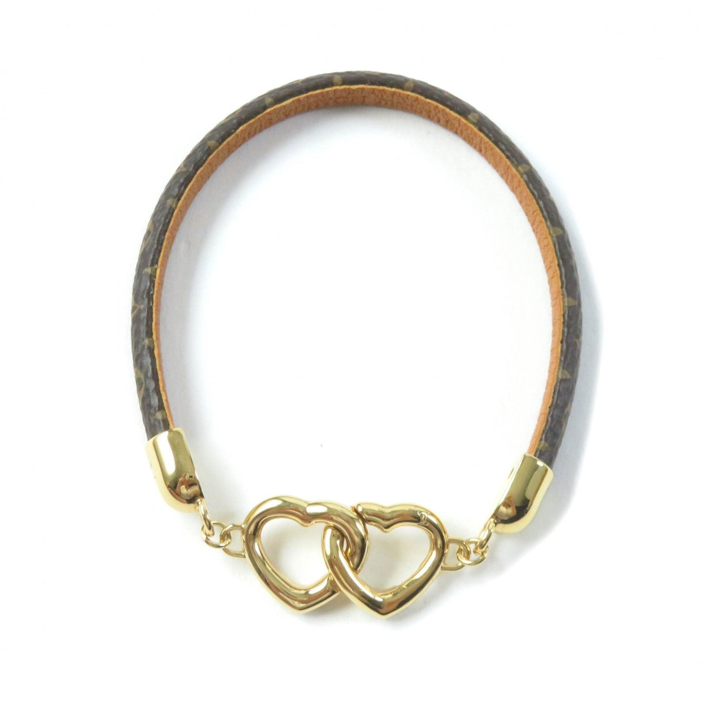 LOUIS VUITTON bracelet M6758 Main: Leather Brown Bracelet Say Yes Women 19  d