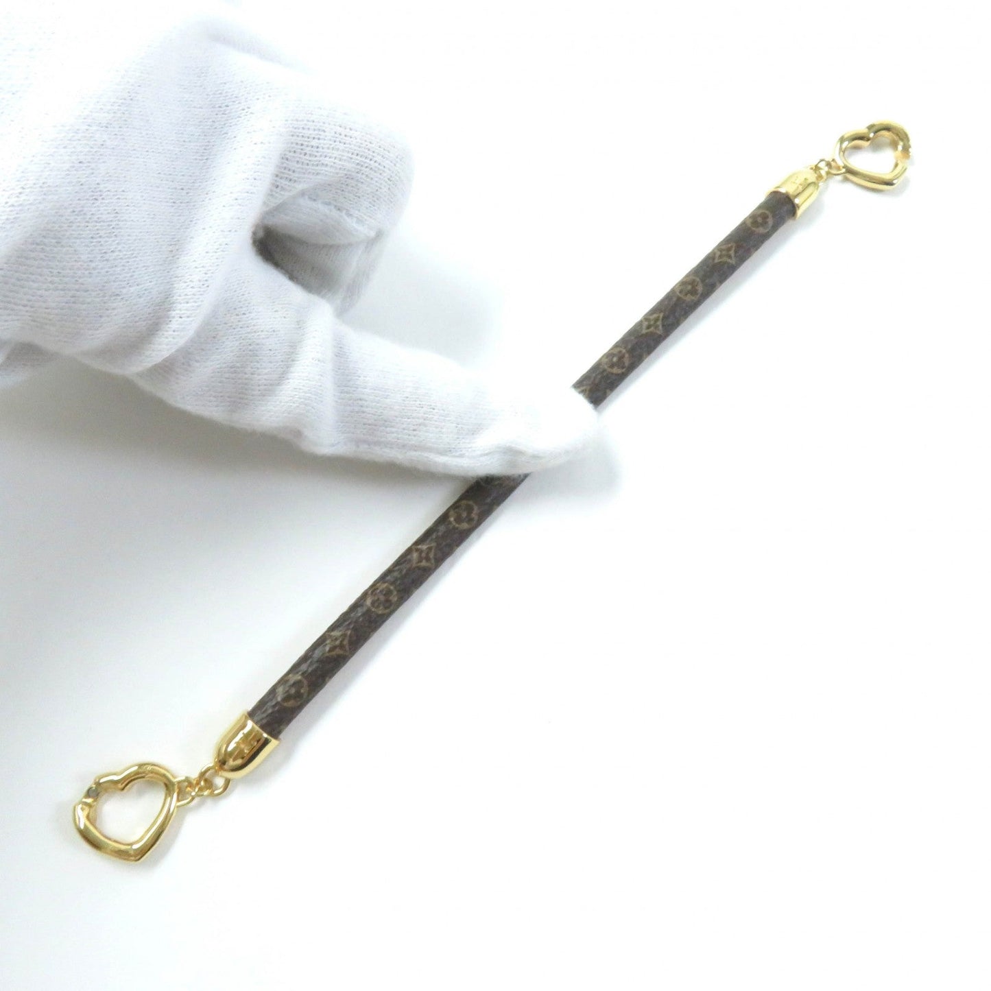 LOUIS VUITTON bracelet M6758 Main: Leather Brown Bracelet Say Yes Women 19  d