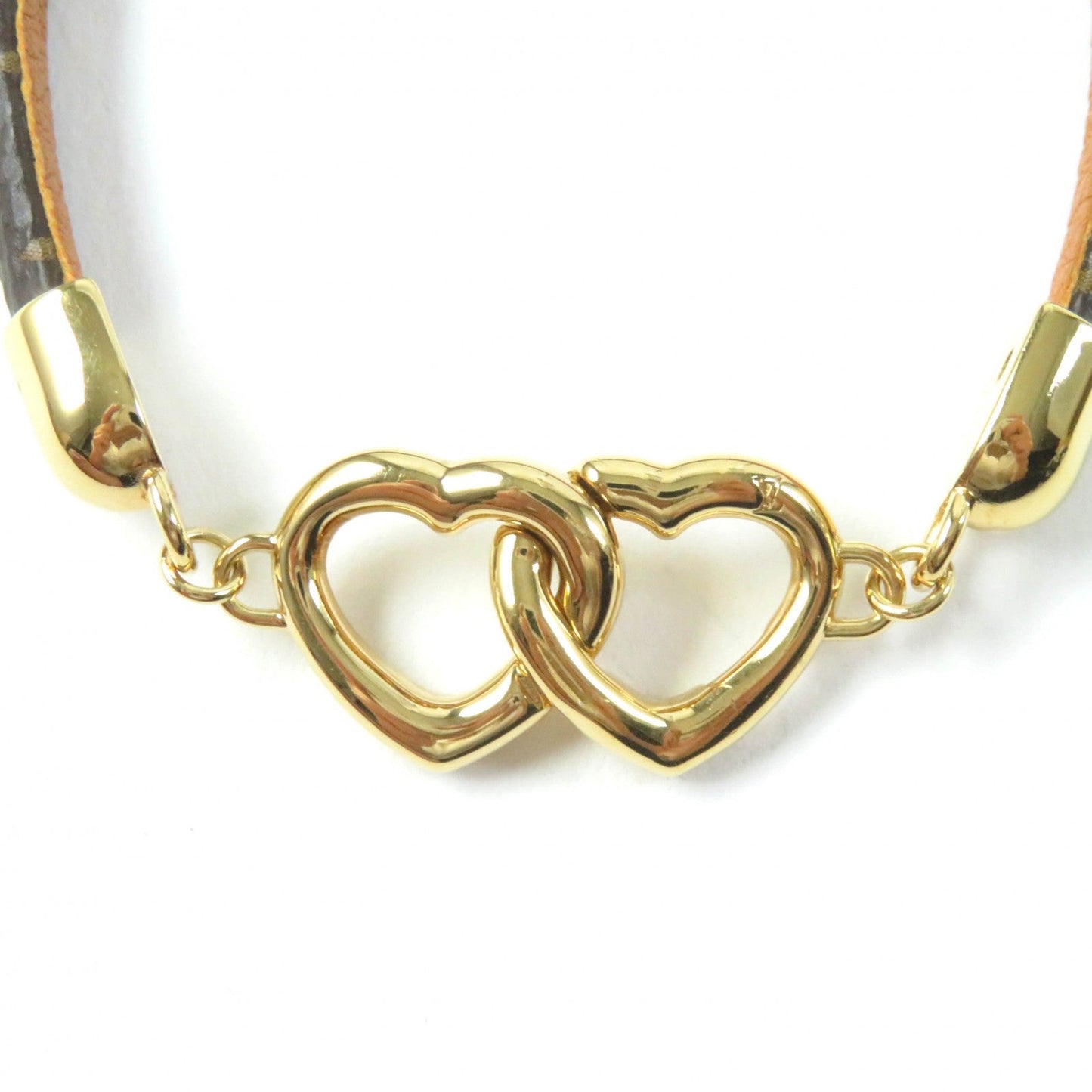 LOUIS VUITTON bracelet M6758 Main: Leather Brown Bracelet Say Yes Women 19  d