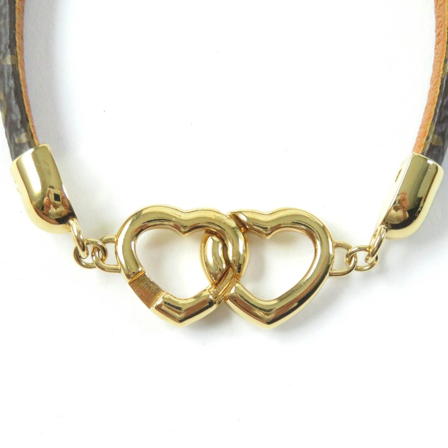 LOUIS VUITTON bracelet M6758 Main: Leather Brown Bracelet Say Yes Women 19  d