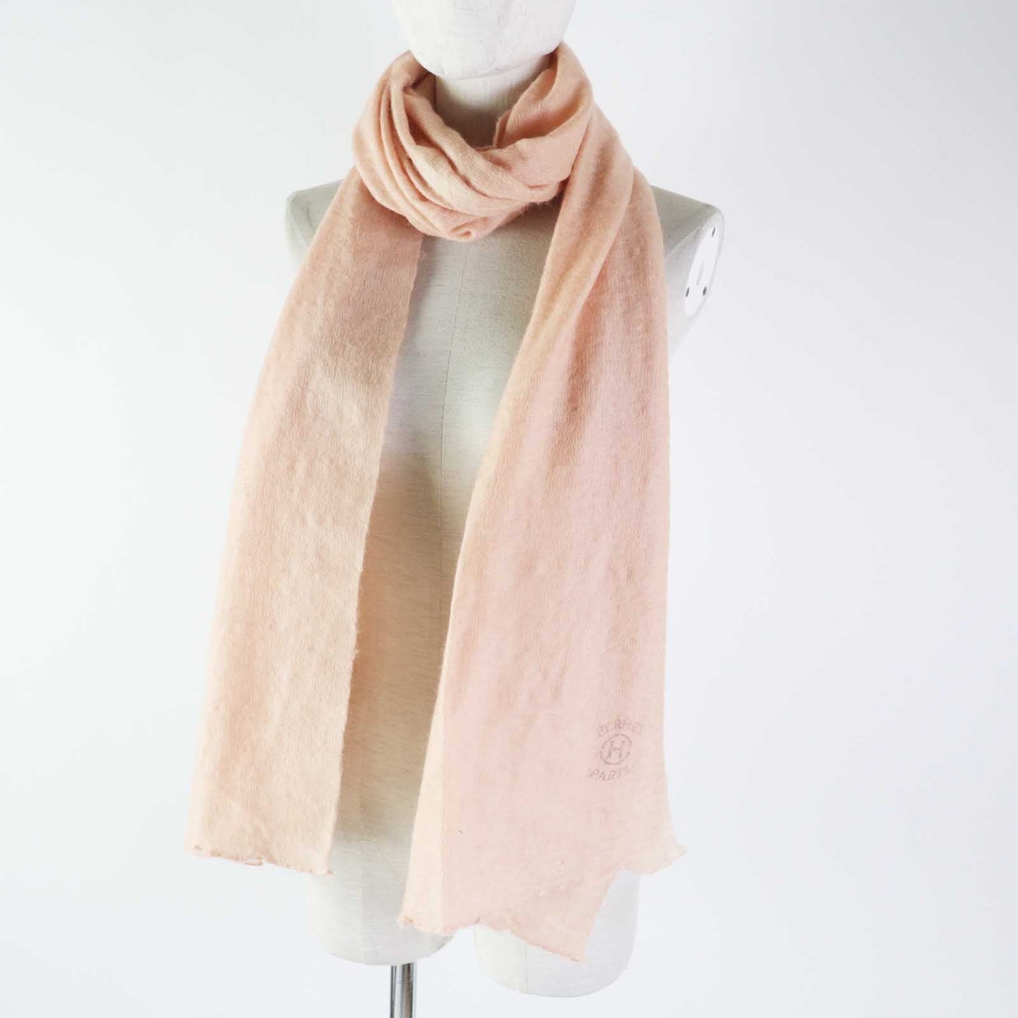 HERMES Stall Main: 75% cashmere, Main: 25% silk pink Women  d