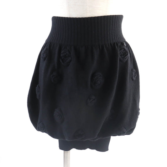 CHANEL skirt P33489 K00889 Outer: 75% cashmere, Outer: 18% nylon, Outer: 4% wool, Outer: 3% mohair, Lining: 100% nylon black Women 34