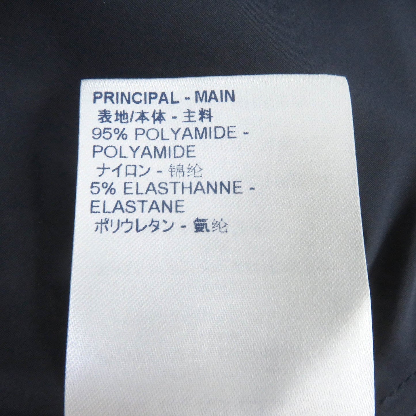 LOUIS VUITTON Blouson Main: 95% nylon, Main: 5% polyurethane, Part: 100% nylon Navy mens 50  d