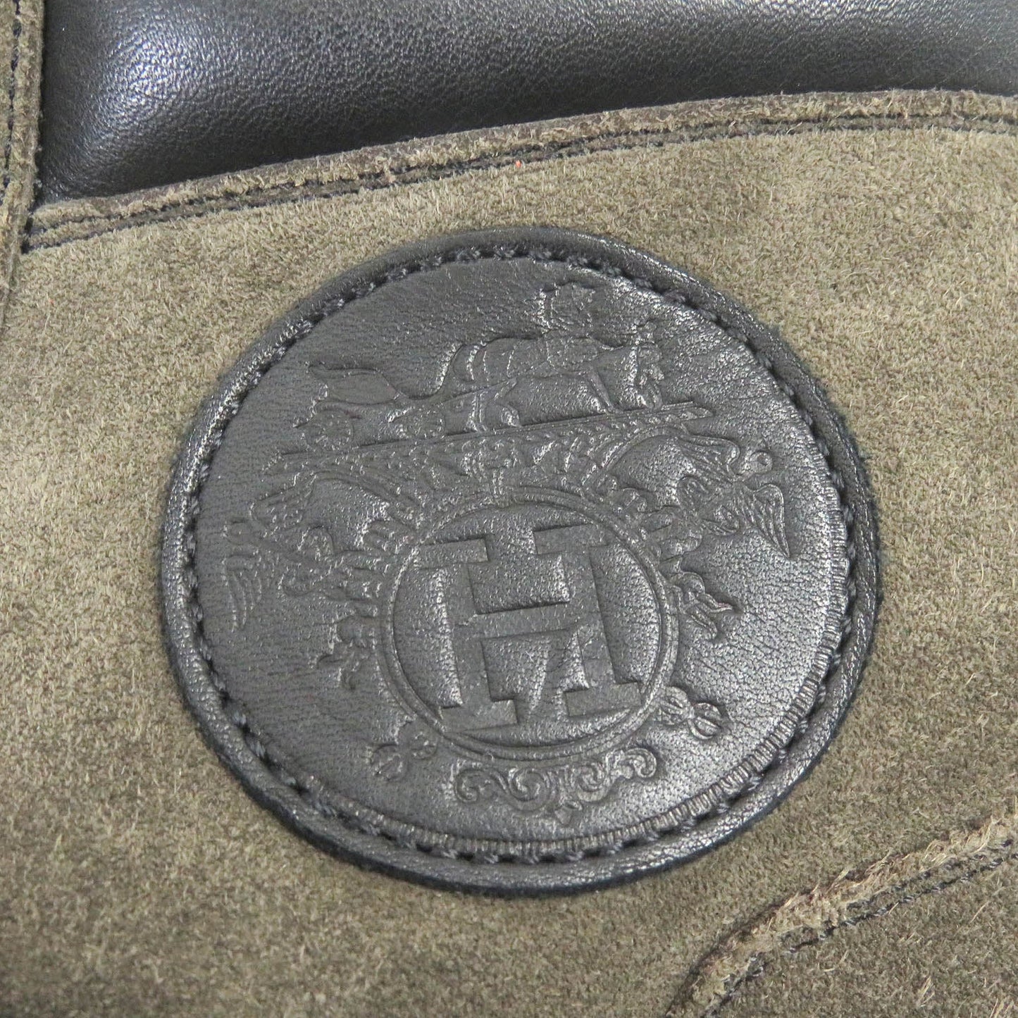 HERMES boots Main: Suede Khaki type hiking mens 40  d
