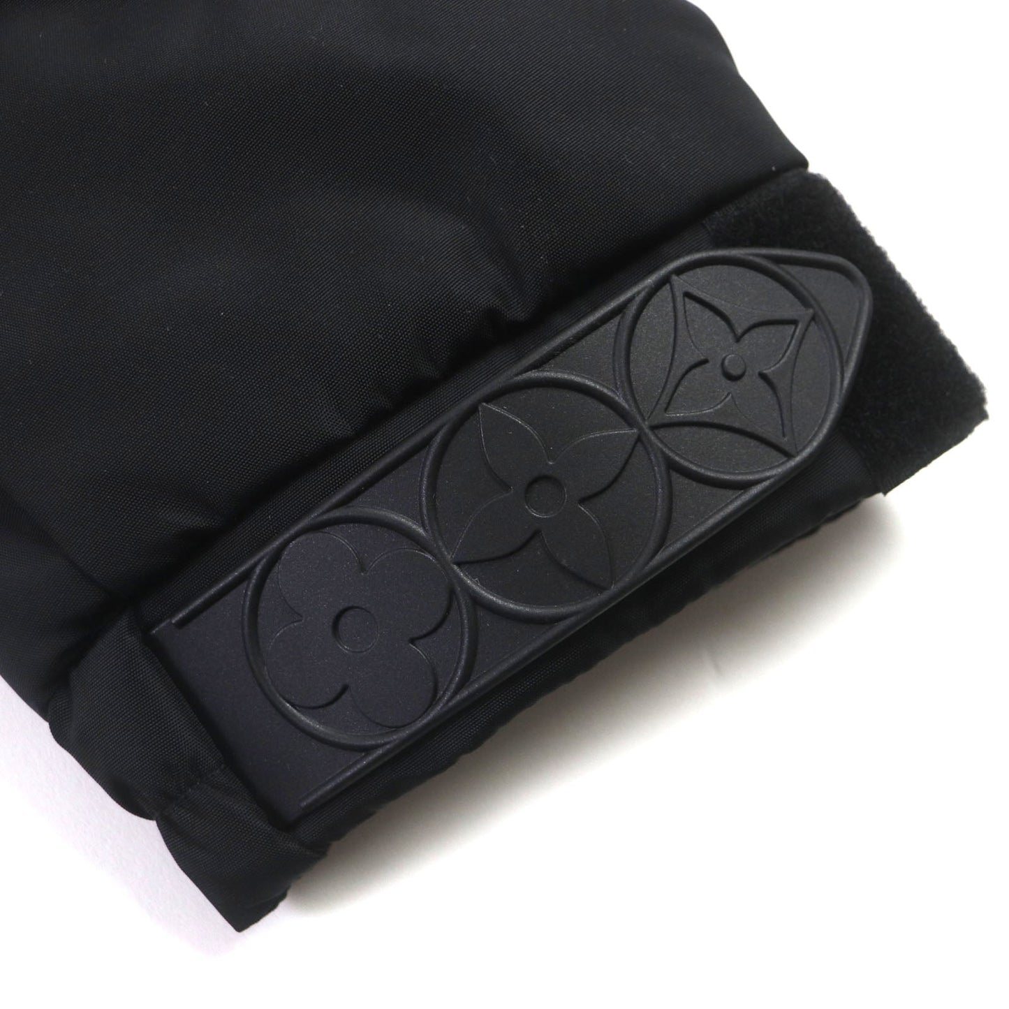 LOUIS VUITTON Blouson 1A63FQ Outer: 100% nylon, Lining: 51% cotton, Lining: 49% nylon, Filling: 100% nylon Black blue mens 46  d