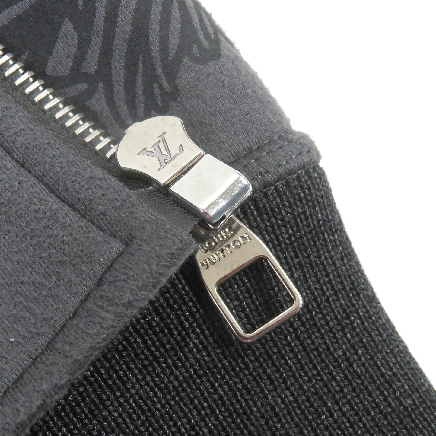 LOUIS VUITTON Blouson H8Y65WJD5 Main: 40% polyester, 30% acrylic, 16% polyurethane, 13% rayon gray mens S  d