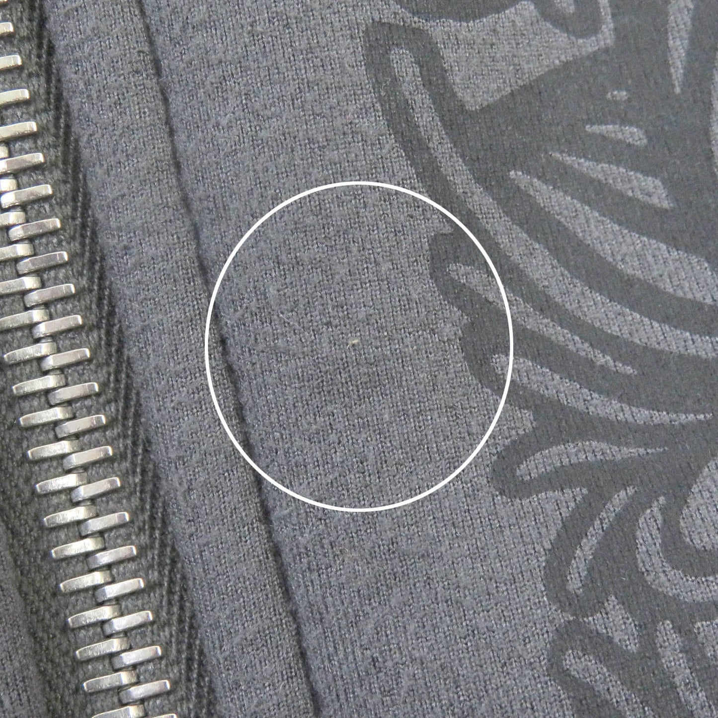 LOUIS VUITTON Blouson H8Y65WJD5 Main: 40% polyester, 30% acrylic, 16% polyurethane, 13% rayon gray mens S  d