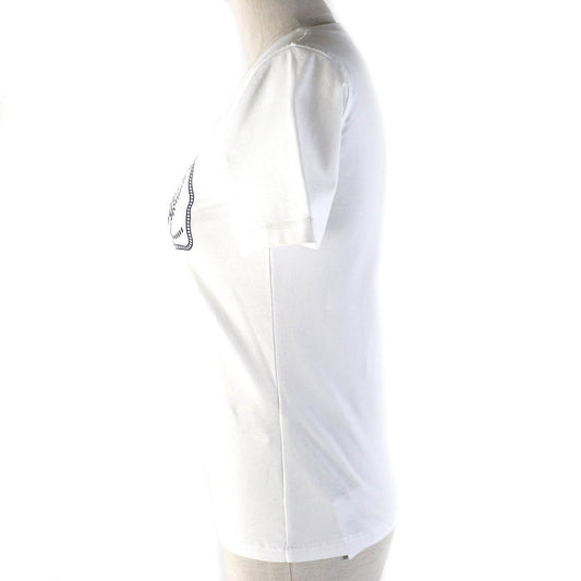 HERMES Short sleeve T-shirt cotton White navy 34