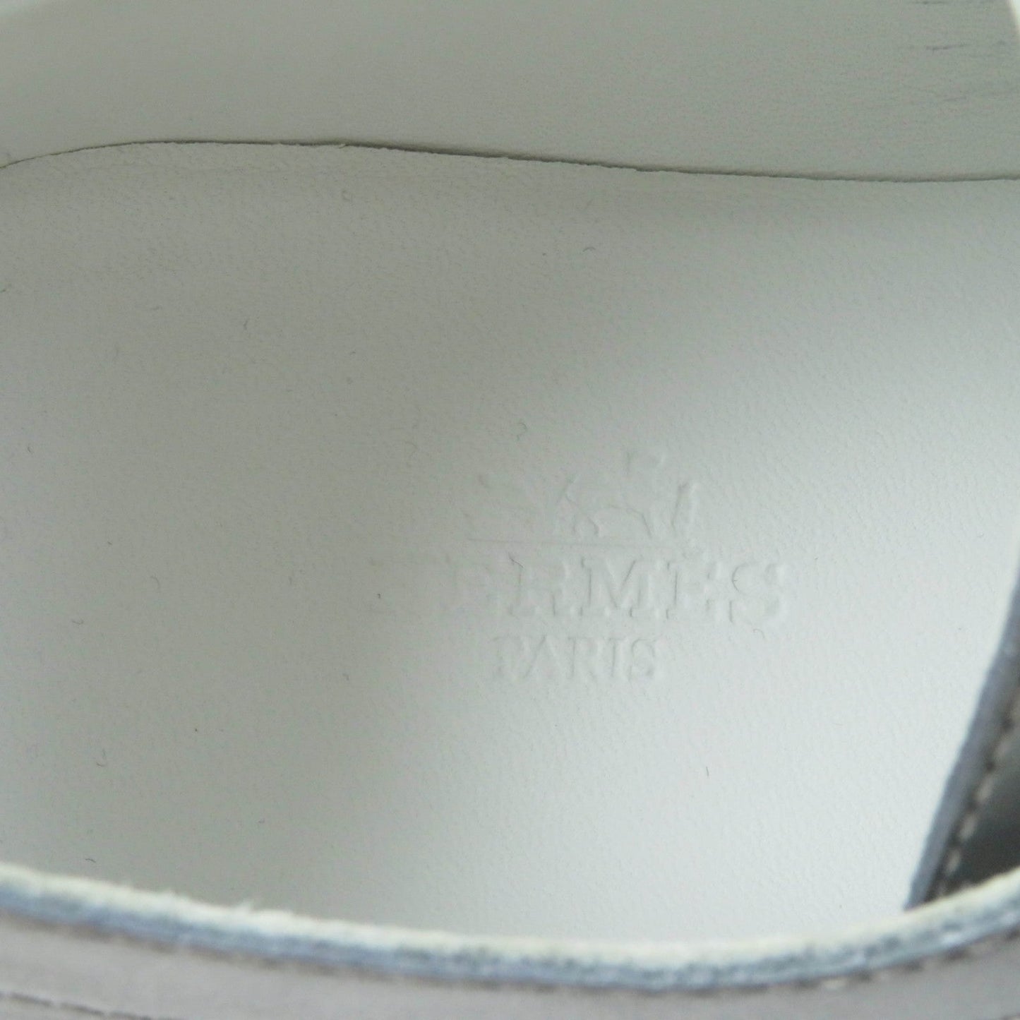HERMES sneakers Main: Leather Silver Cross Women 35  d