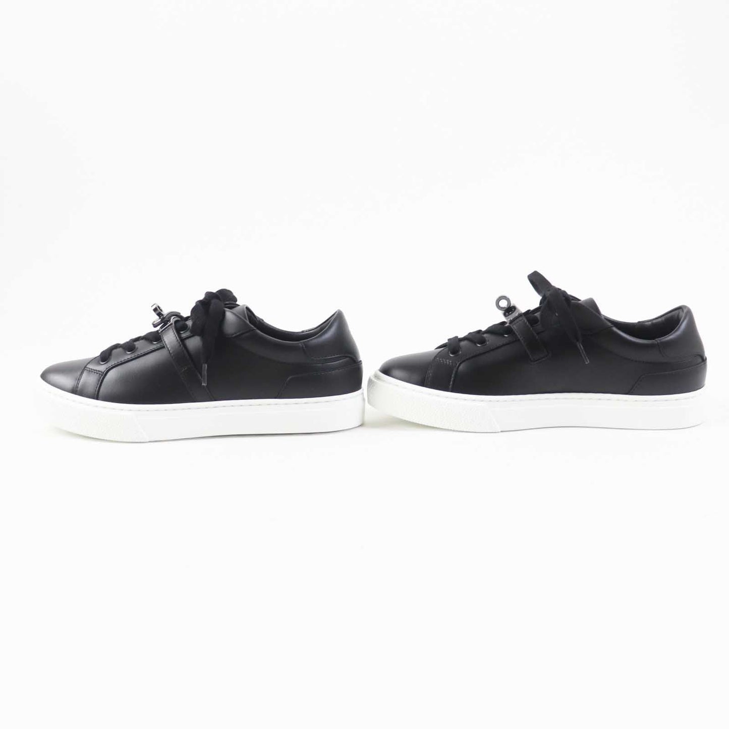 HERMES sneakers Main: Leather black DAY Women 37  d