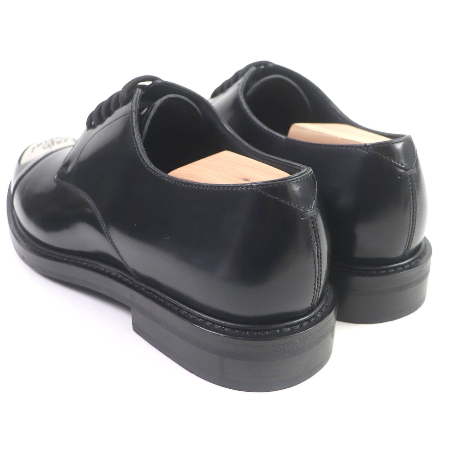LOUIS VUITTON Dress shoes Main: Leather black Voltaire Line Richelieu mens 6  d