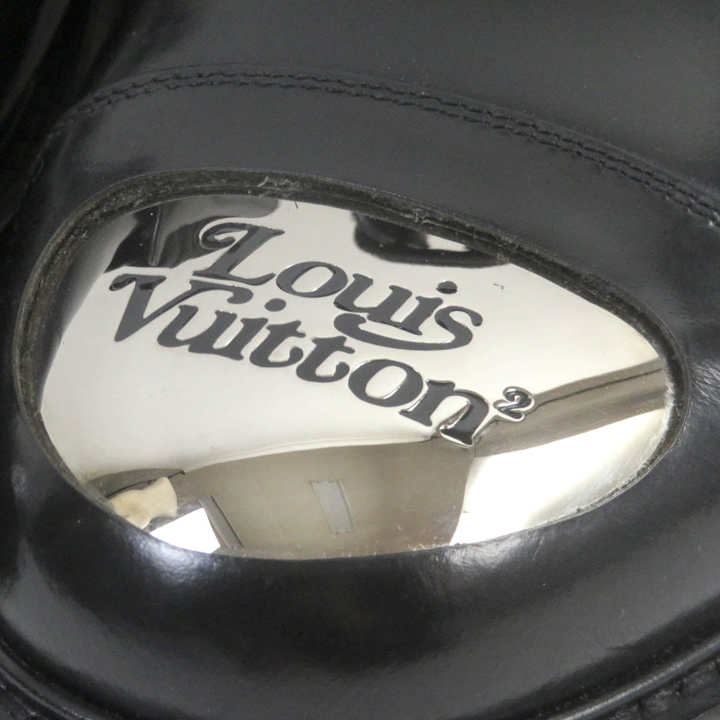 LOUIS VUITTON Dress shoes Main: Leather black Voltaire Line Richelieu mens 6  d