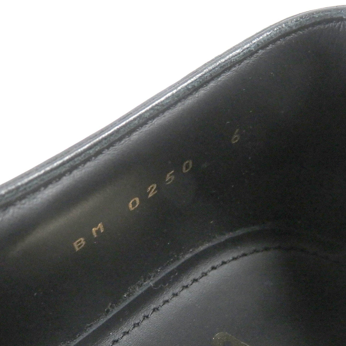 LOUIS VUITTON Dress shoes Main: Leather black Voltaire Line Richelieu mens 6  d